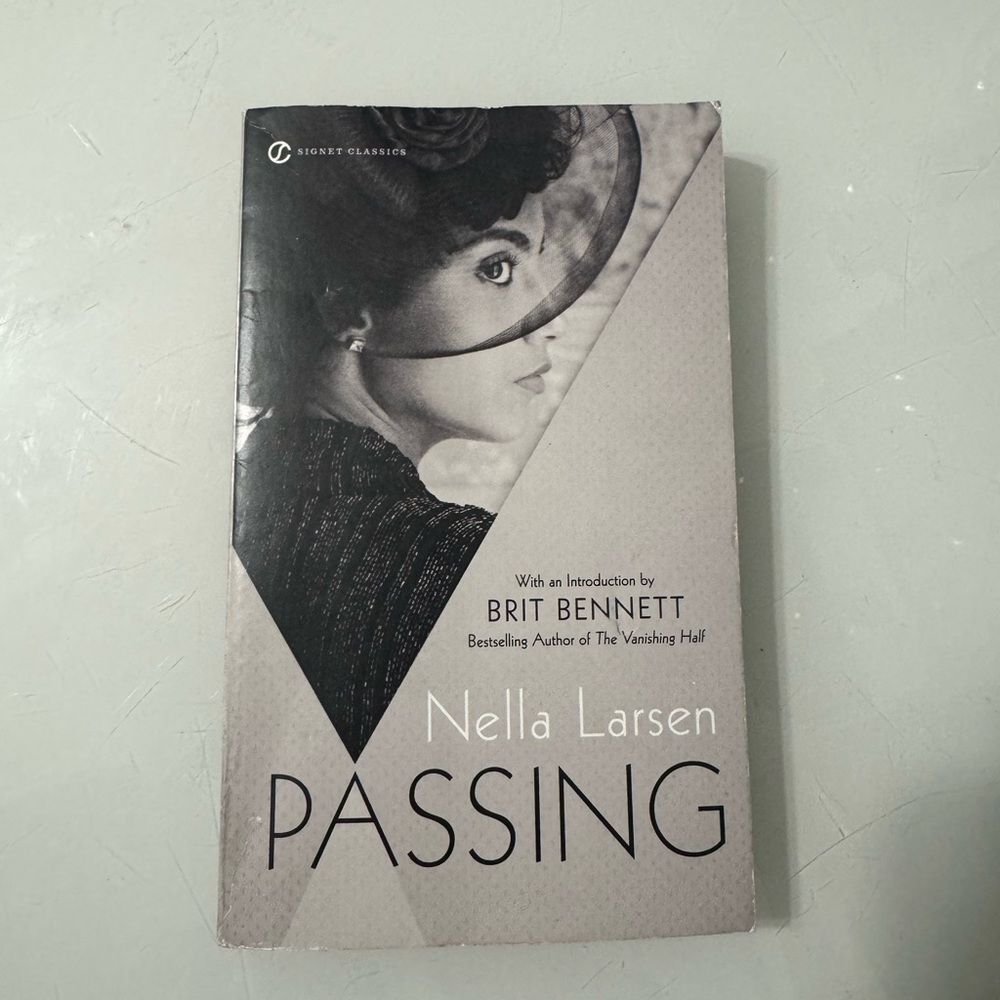 Book: Passing by Nella Larsen